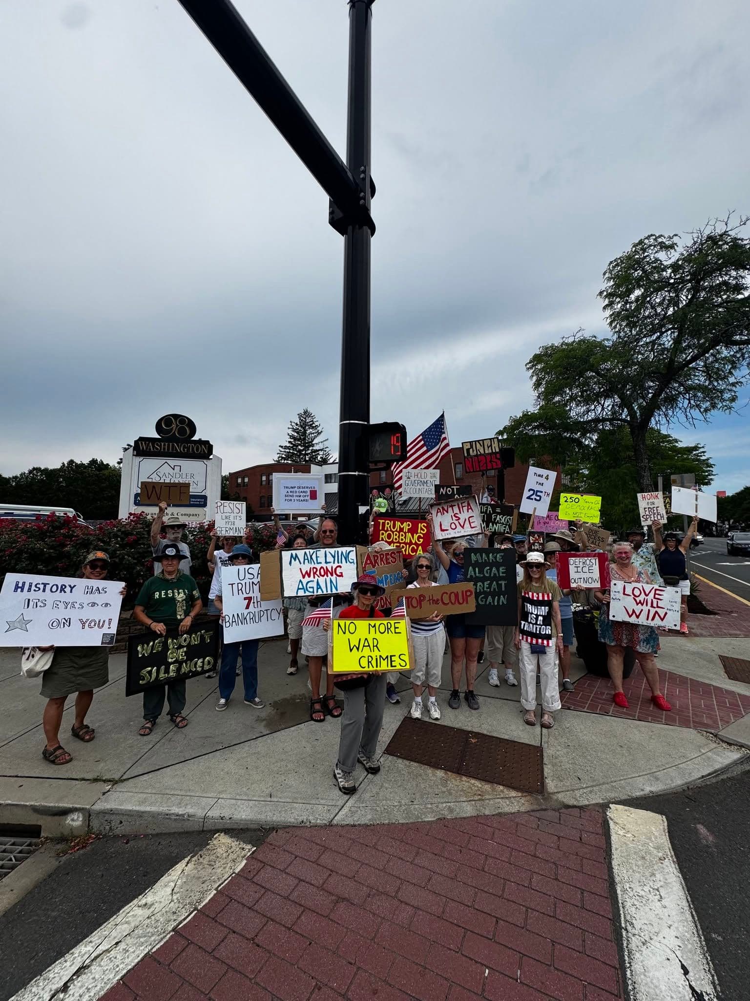 Saturday Main Street Protest