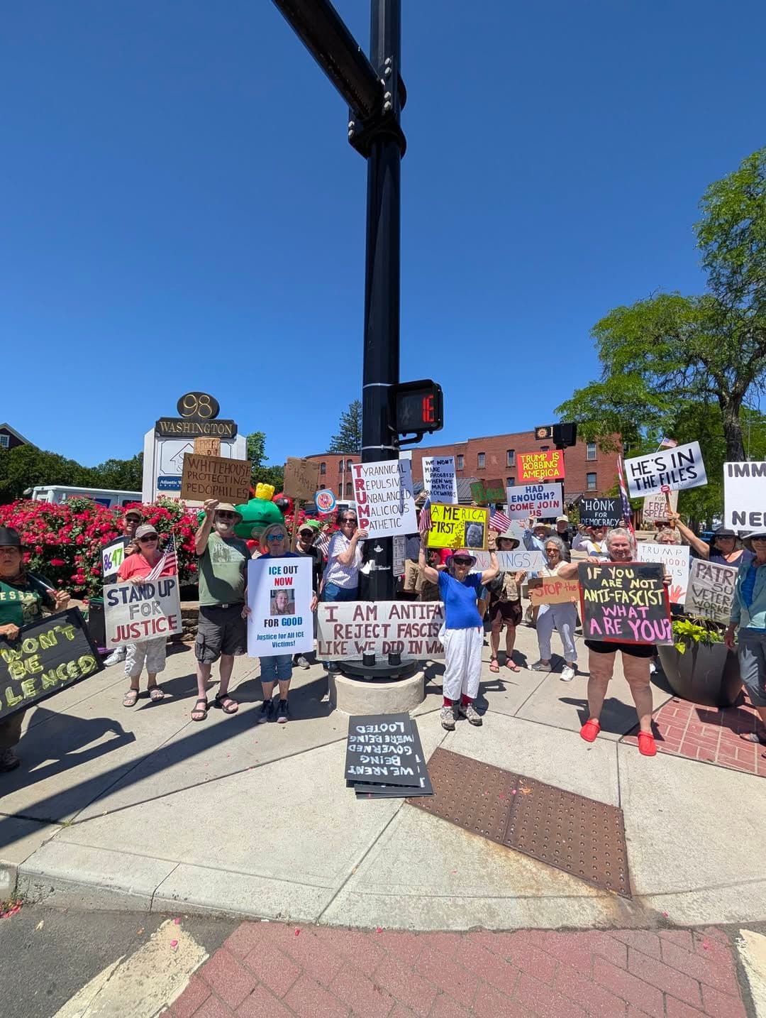 Saturday Main Street Protest