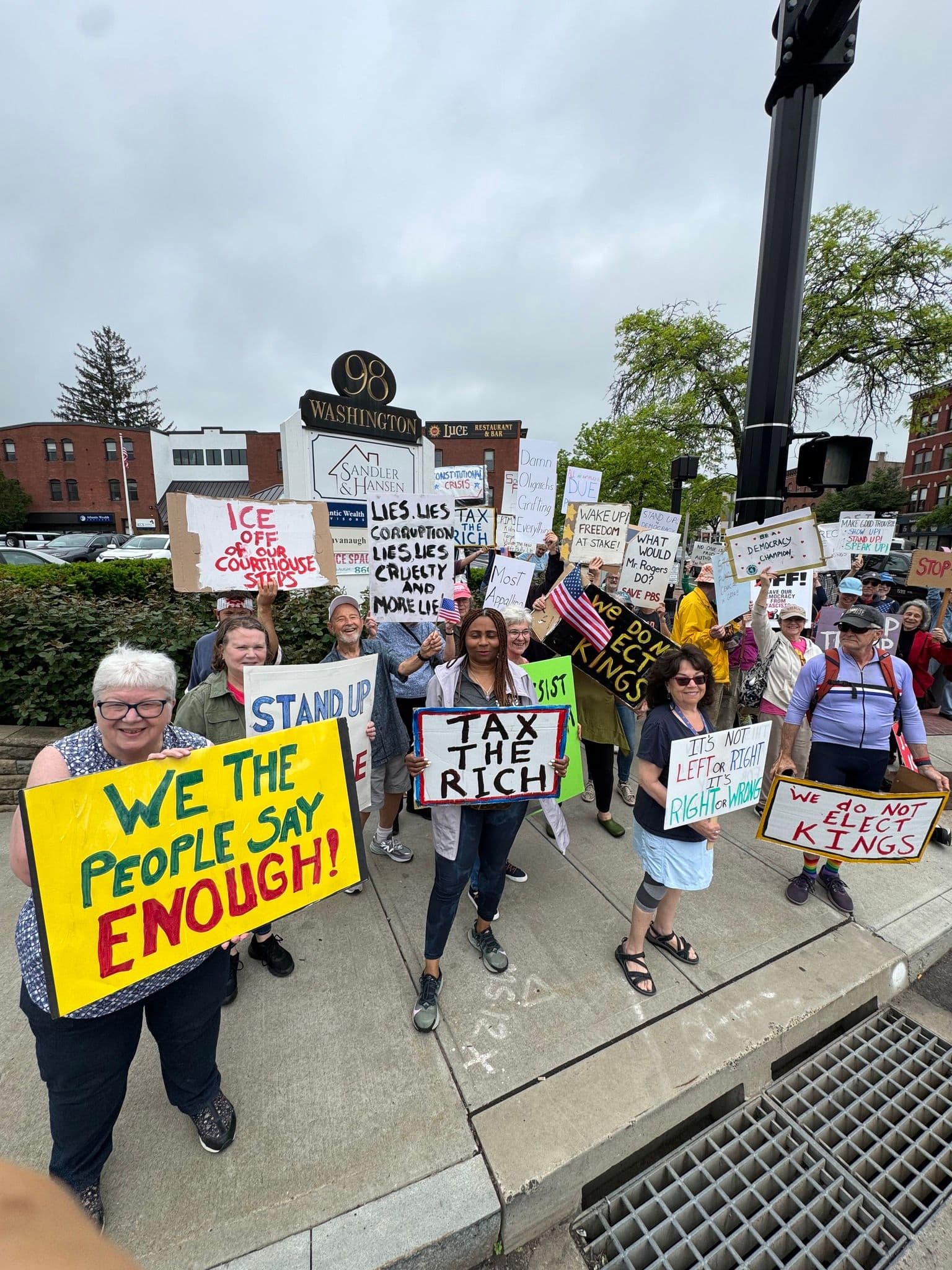 Saturday Main Street Protest